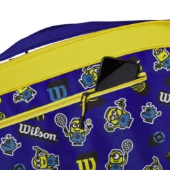 SAC DE TENNIS WILSON MINIONS V3.0 TEAM 6R -Équipement De Tennis 241500404 7