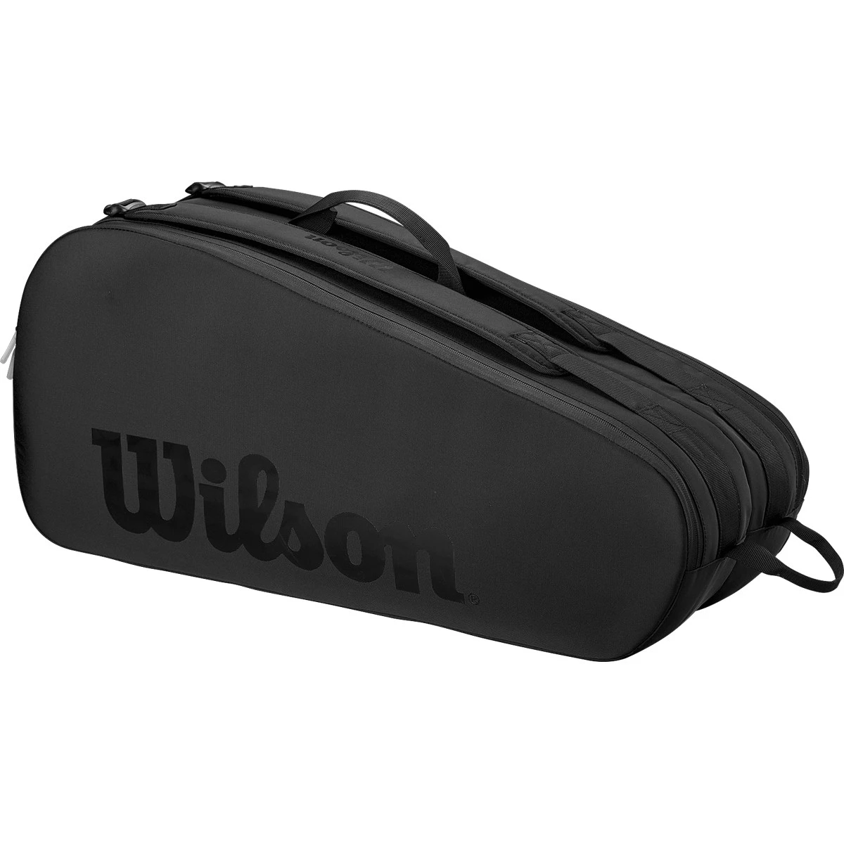 SAC DE TENNIS WILSON TOUR NOIR 6R 1 SAC DE TENNIS WILSON TOUR NOIR 6R