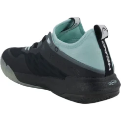 CHAUSSURES DE PADEL HEAD FEMME MOTION PRO -Équipement De Tennis 274604 bkaq noir 4