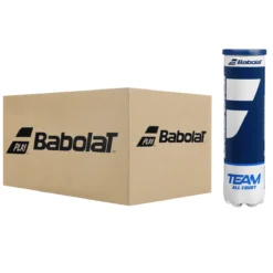 Carton De 18 Tubes De 4 Balles Babolat Team All Court