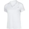 Polo Babolat Junior Fille Play Blanc