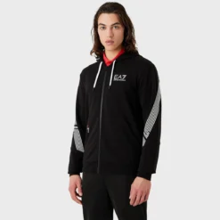 SWEAT EA7 TRAINING SPORTY A CAPUCHE FZ 7LINES