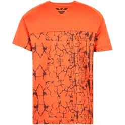 T-SHIRT EA7 TENNIS ATHLETE -Équipement De Tennis 3rpt32 1662 orange 4