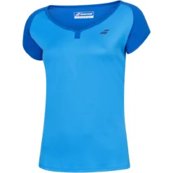 Tee-Shirt Babolat Femme Play Bleu