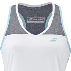 DEBARDEUR BABOLAT FEMME PLAY -Équipement De Tennis 3wte071 1079 blanc 4