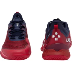 CHAUSSURES LACOSTE AG-LT ULTRA LOGO MEDVEDEV EURO CLAY TOUTES SURFACES -Équipement De Tennis 47sma0101 rs7 rouge 5