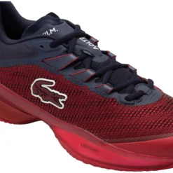 CHAUSSURES LACOSTE AG-LT ULTRA LOGO MEDVEDEV EURO CLAY TOUTES SURFACES -Équipement De Tennis 47sma0101 rs7 rouge 6