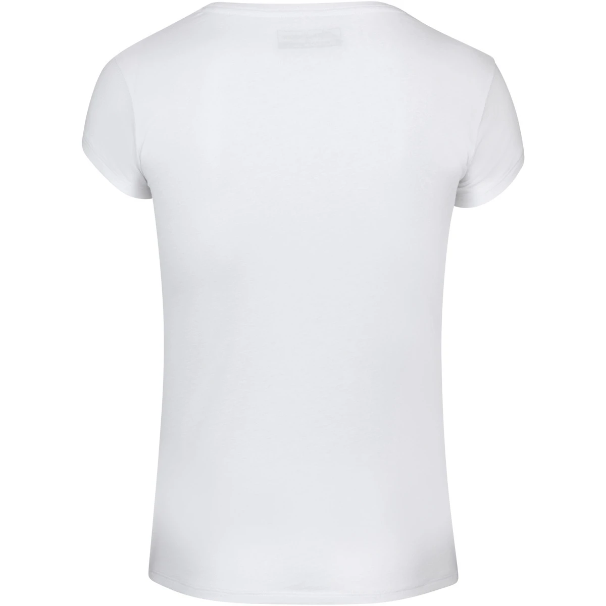 Tee-Shirt Babolat Femme Exercice Blanc 2 Tee-Shirt Babolat Femme Exercice Blanc – Image 2
