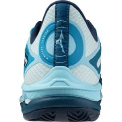 CHAUSSURES MIZUNO WAVE EXCEED TOUR 6 TERRE BATTUE -Équipement De Tennis 61gc2474 27 bleu 3