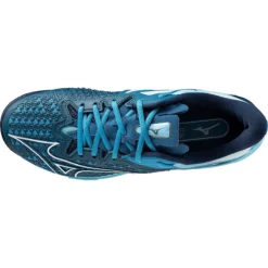 CHAUSSURES MIZUNO WAVE EXCEED TOUR 6 TERRE BATTUE -Équipement De Tennis 61gc2474 27 bleu 5