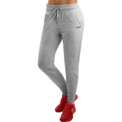 PANTALON HEAD FEMME CLUB ROSIE -Équipement De Tennis 814509 gm gris 3