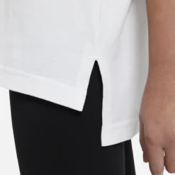 T-SHIRT NIKE JUNIOR FILLE SPORTSWEAR -Équipement De Tennis ar5088 112 blanc 6