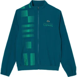 VESTE LACOSTE A COL FULL ZIP DJOKOVIC VERSION FAN EUROPE 9 VESTE LACOSTE A COL FULL ZIP DJOKOVIC VERSION FAN EUROPE -Équipement De Tennis bh2325 kxd vert 4