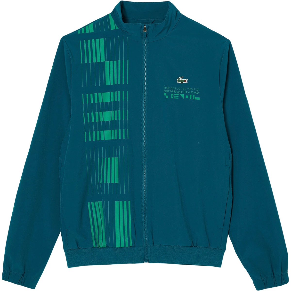 VESTE LACOSTE A COL FULL ZIP DJOKOVIC VERSION FAN EUROPE 4 VESTE LACOSTE A COL FULL ZIP DJOKOVIC VERSION FAN EUROPE – Image 4