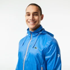 VESTE LACOSTE DJOKOVIC MELBOURNE -Équipement De Tennis bh5043 l99 bleu 3