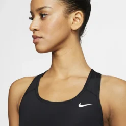 Brassière Nike Swoosh Noire -Équipement De Tennis bv3630 010 noir 3