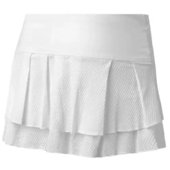 JUPE LUCKY IN LOVE FEMME WAVY PLEAT TIER ESSENTIAL -Équipement De Tennis cb425 110 blanc 6