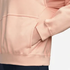 SWEAT NIKE COURT FEMME DRI FIT HERITAGE A CAPUCHE -Équipement De Tennis dc3580 800 orange 4