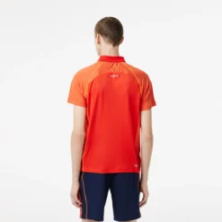 POLO LACOSTE ATHLETE -Équipement De Tennis dh5046 xim rouge 2