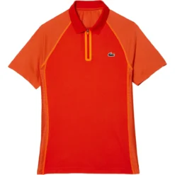 POLO LACOSTE ATHLETE -Équipement De Tennis dh5046 xim rouge 4