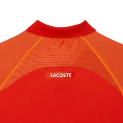 POLO LACOSTE ATHLETE -Équipement De Tennis dh5046 xim rouge 6