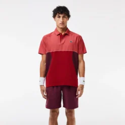 POLO LACOSTE DJOKOVIC ROLAND-GARROS -Équipement De Tennis dh7360 iiu roug 1