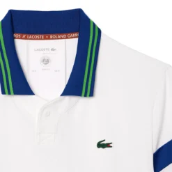 POLO LACOSTE MEDVEDEV ROLAND-GARROS -Équipement De Tennis dh7851 ita blanc 6