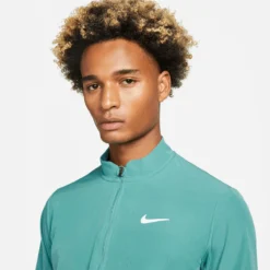 VESTE NIKE COURT ADVANDAGE FULL ZIP INDIAN WELLS/MIAMI -Équipement De Tennis dv7387 379 bleu 3