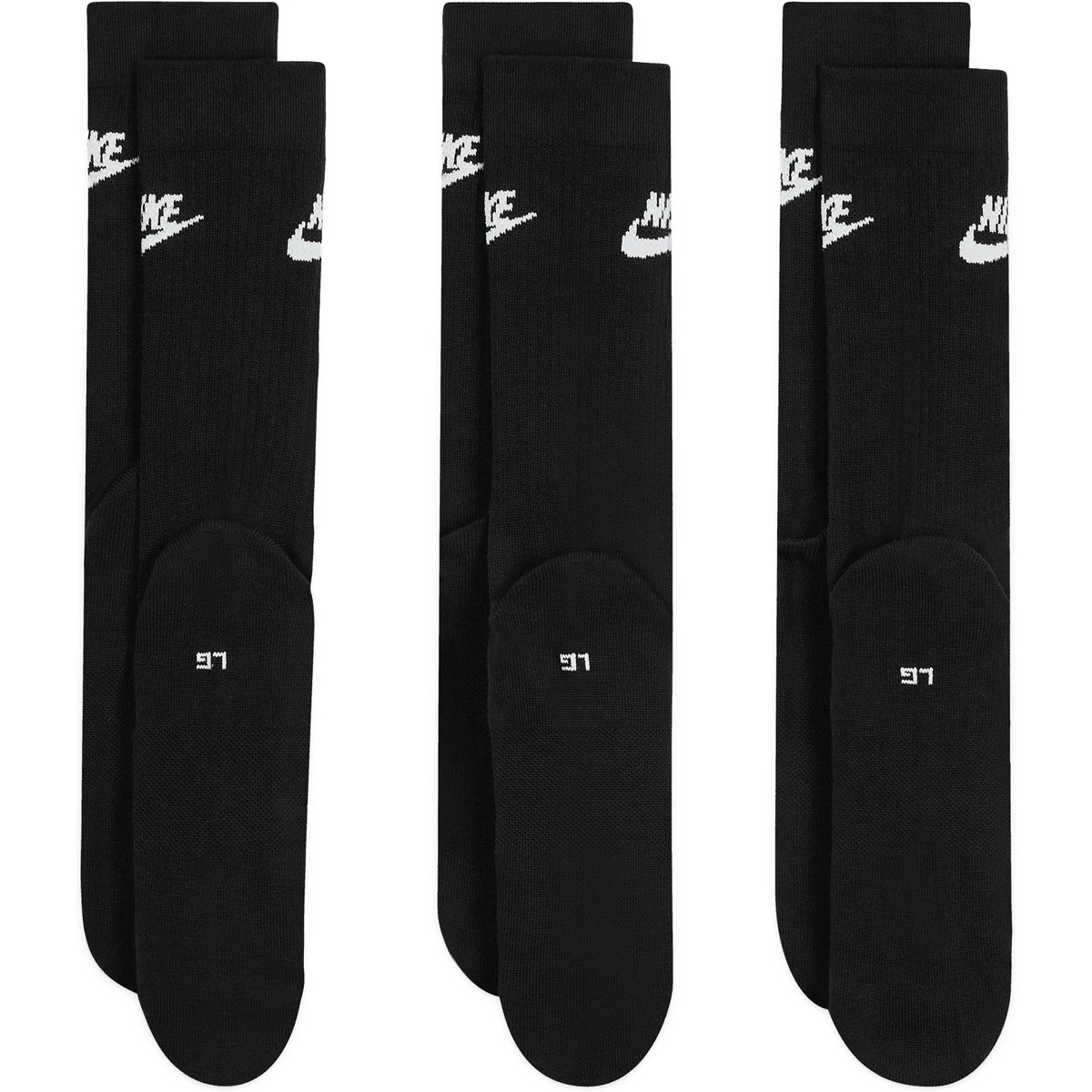 3 PAIRES DE CHAUSSETTES NIKE SPORTSWEAR ESSENTIAL (LONG) 3 3 PAIRES DE CHAUSSETTES NIKE SPORTSWEAR ESSENTIAL (LONG) – Image 3