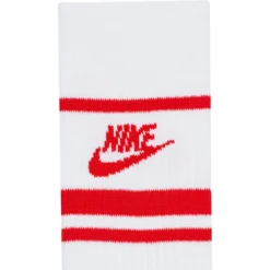 3 PAIRES DE CHAUSSETTES NIKE ESSENTIAL -Équipement De Tennis dx5089 102 blanc 3
