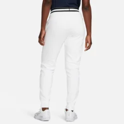 PANTALON NIKE FEMME COURT DRI-FIT HERITAGE -Équipement De Tennis fb4157 100 blanc 2
