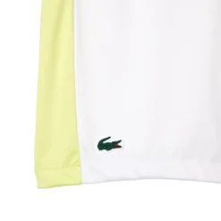 SHORT LACOSTE MEDVEDEV NEW YORK -Équipement De Tennis gh1098 q0i blanc 7