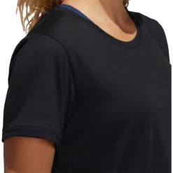 T-SHIRT ADIDAS FEMME GO TO TEE -Équipement De Tennis gq9417 noir 4