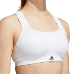 BRASSIERE ADIDAS FEMME HIGH SUPPORT -Équipement De Tennis hc5399 blanc 5