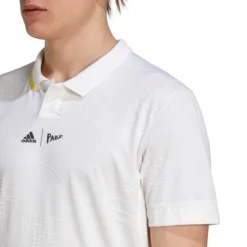 POLO ADIDAS LONDRES AUGER ALIASSIME -Équipement De Tennis hc8537 blanc 4