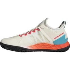CHAUSSURES ADIDAS ADIZERO UBERSONIC TERRE BATTUE -Équipement De Tennis hq5930 blanc 2