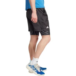 SHORT ADIDAS PRO 2N1 ATHLETE NEW YORK -Équipement De Tennis ib5493 noir 3