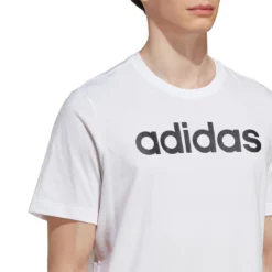 T-SHIRT ADIDAS IMPRIME -Équipement De Tennis ic9276 blanc 4