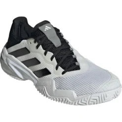 CHAUSSURES ADIDAS BARRICADE 13 TOUTES SURFACES -Équipement De Tennis if0465 blanc 3