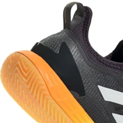 CHAUSSURES ADIDAS FEMME UBERSONIC 4.1 OLYMPICS TERRE BATTUE -Équipement De Tennis if6531 noir 8