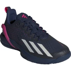 CHAUSSURES ADIDAS ADIZERO CYBERSONIC TOUTES SURFACES -Équipement De Tennis if9123 marine 3