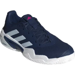 CHAUSSURES ADIDAS BARRICADE 13 TERRE BATTUE -Équipement De Tennis if9132 marine 3