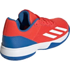 CHAUSSURES ADIDAS JUNIOR COURTFLASH TOUTES SURFACES 11 CHAUSSURES ADIDAS JUNIOR COURTFLASH TOUTES SURFACES -Équipement De Tennis ig9535 rouge 4
