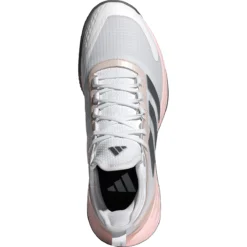 CHAUSSURES ADIDAS FEMME ADIZERO UBERSONIC 4.1 TERRE BATTUE -Équipement De Tennis ih0195 blanc 5
