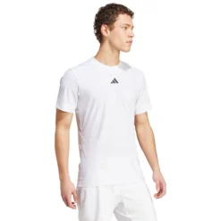 T-SHIRT ADIDAS PRO AIRCHIL ZVEREV LONDRES -Équipement De Tennis im8895 blanc 3