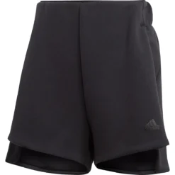 SHORT ADIDAS FEMME FLOUNCY -Équipement De Tennis in5146 noir 7