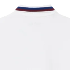 POLO LACOSTE FEMME HERITAGE CLUB -Équipement De Tennis pf0965 001 blanc 4