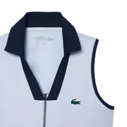 POLO LACOSTE FEMME ATHLETE MIAMI -Équipement De Tennis pf7437 x1j bleu 1