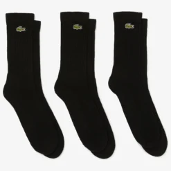 3 PAIRES DE CHAUSSETTES LACOSTE ATHLETE (MID)
