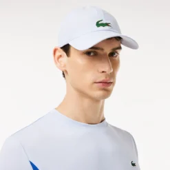 CASQUETTE LACOSTE DJOKOVIC MELBOURNE -Équipement De Tennis rk2450 ir6 bleu 4